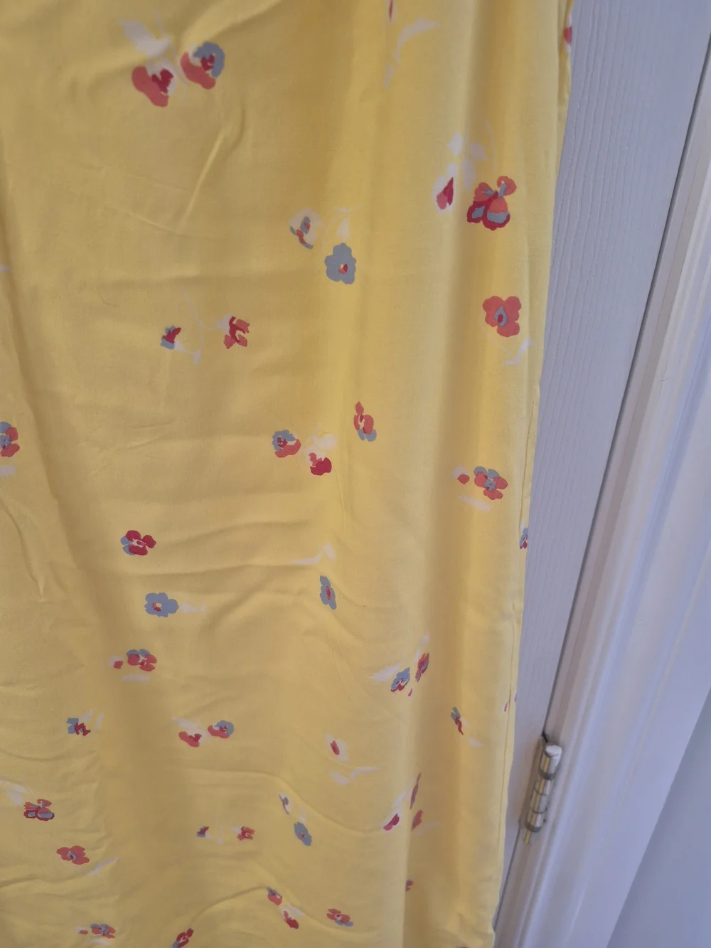 Denver Hayes Yellow Floral Sundress Oversized S - Picture 3 of 8